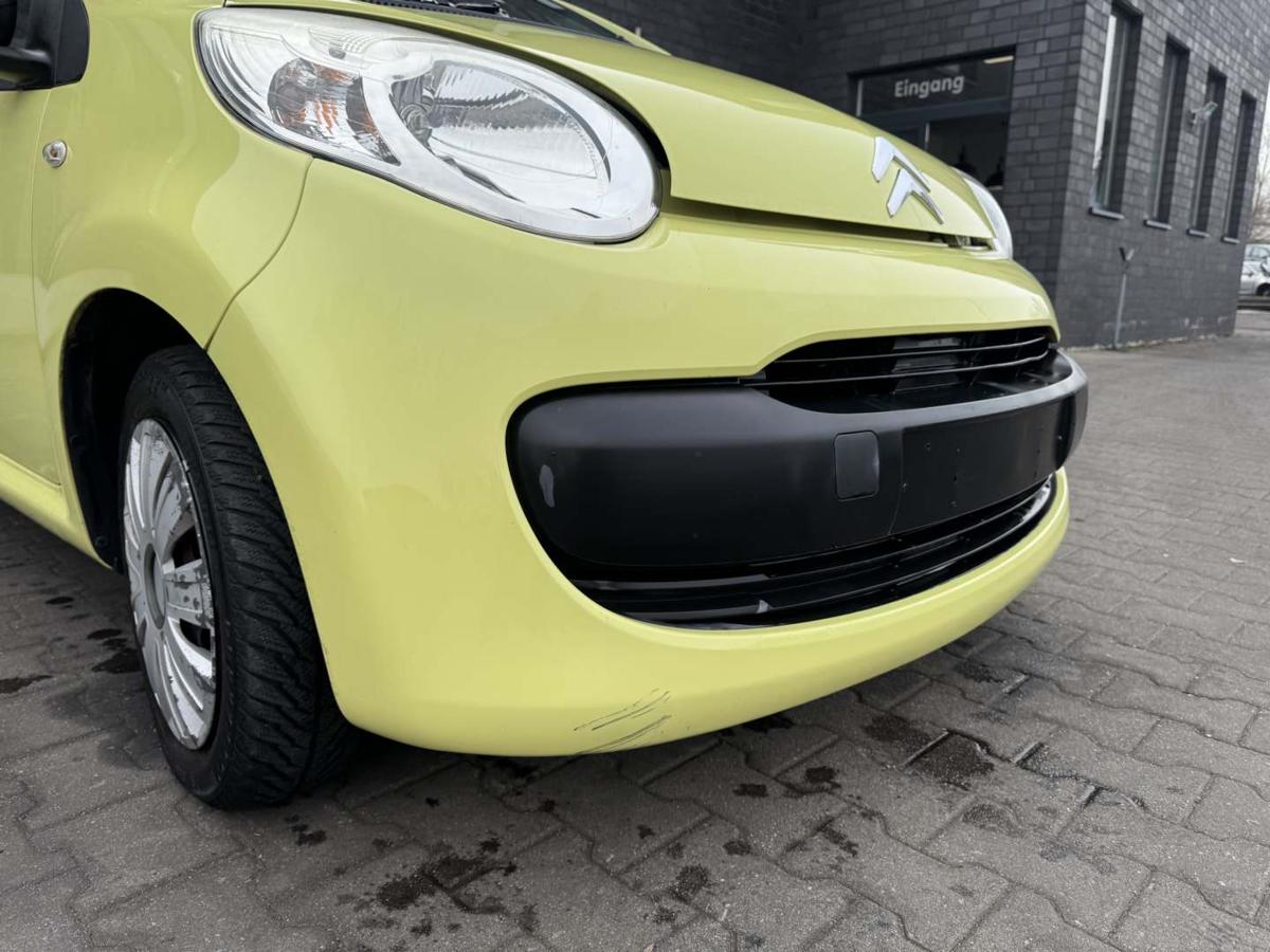 Citroen C1 original Sto&szlig;stange Stossf&auml;nger vorn KBN Gelb Bj.2007